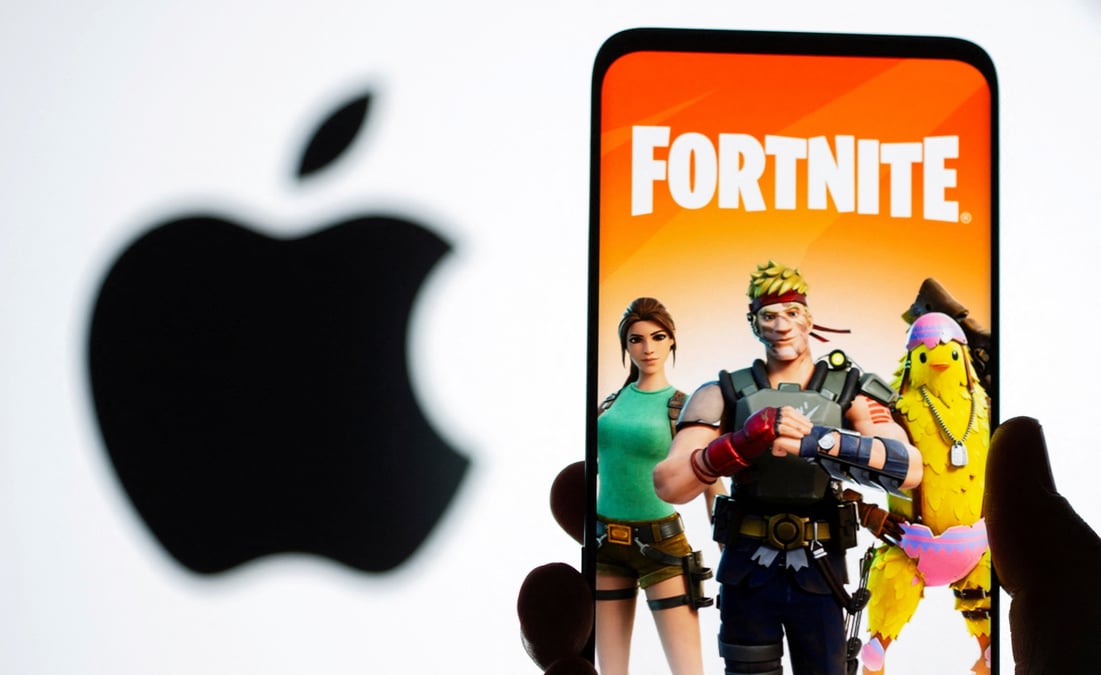 La condamnation d'Apple est intervenue dans le cadre du procès avec Epic Games, le créateur du jeu « Fortnite ».