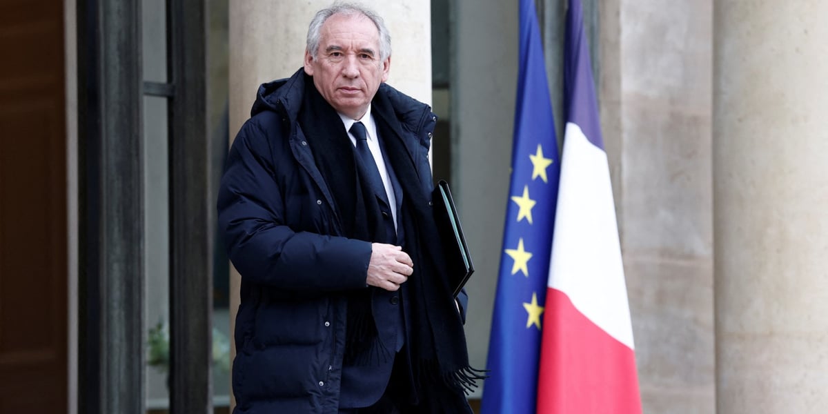 Le Premier ministre François Bayrou à la sortie du conseil des ministres ce mercredi 22 janvier.