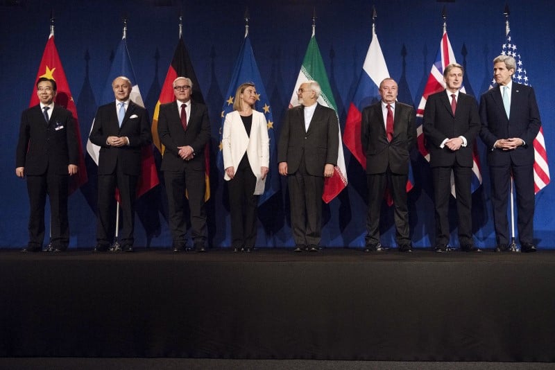 Un accord-cadre sur le nucleaire iranien conclu a lausanne