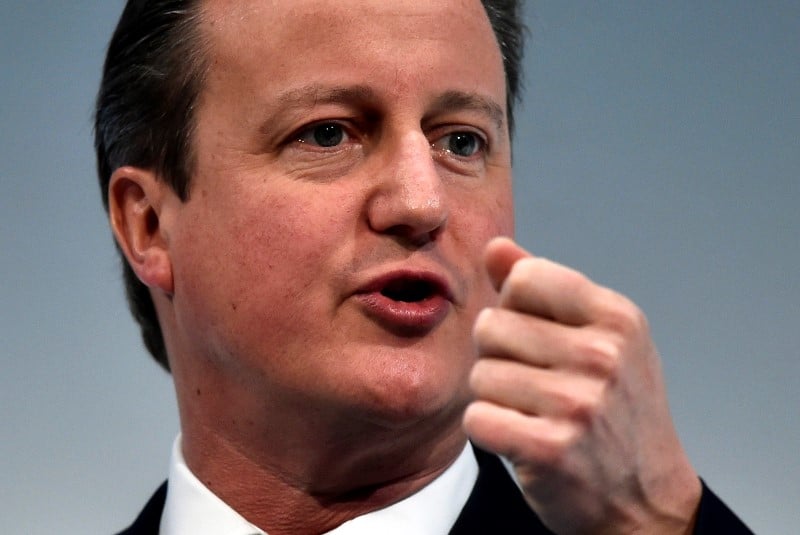 David cameron estime que moins d'europe est parfois la reponse aux problemes