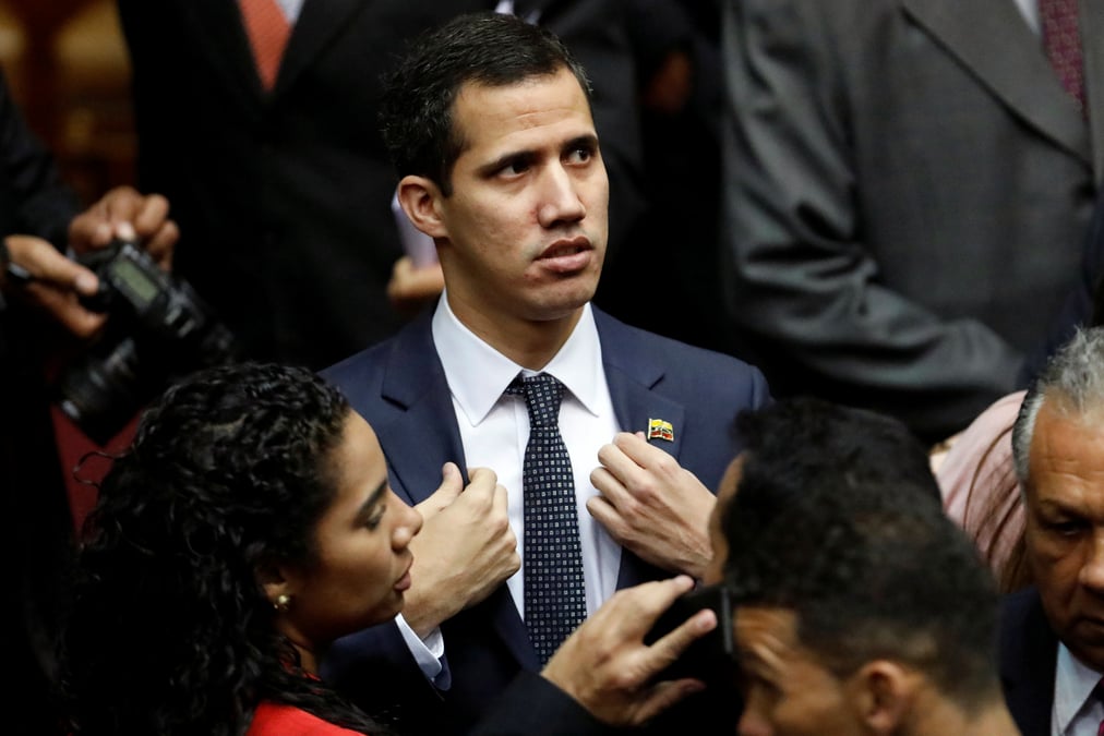 Le president du parlement venezuelien qualifie maduro d'"usurpateur"