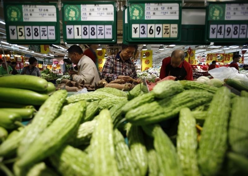 L'inflation plus faible que prévu au mois d'août en Chine