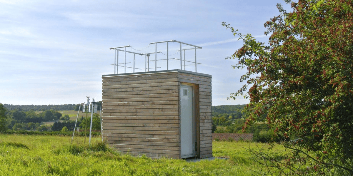 Station de mesure Air Atmo Auvergne Rhône-Alpes