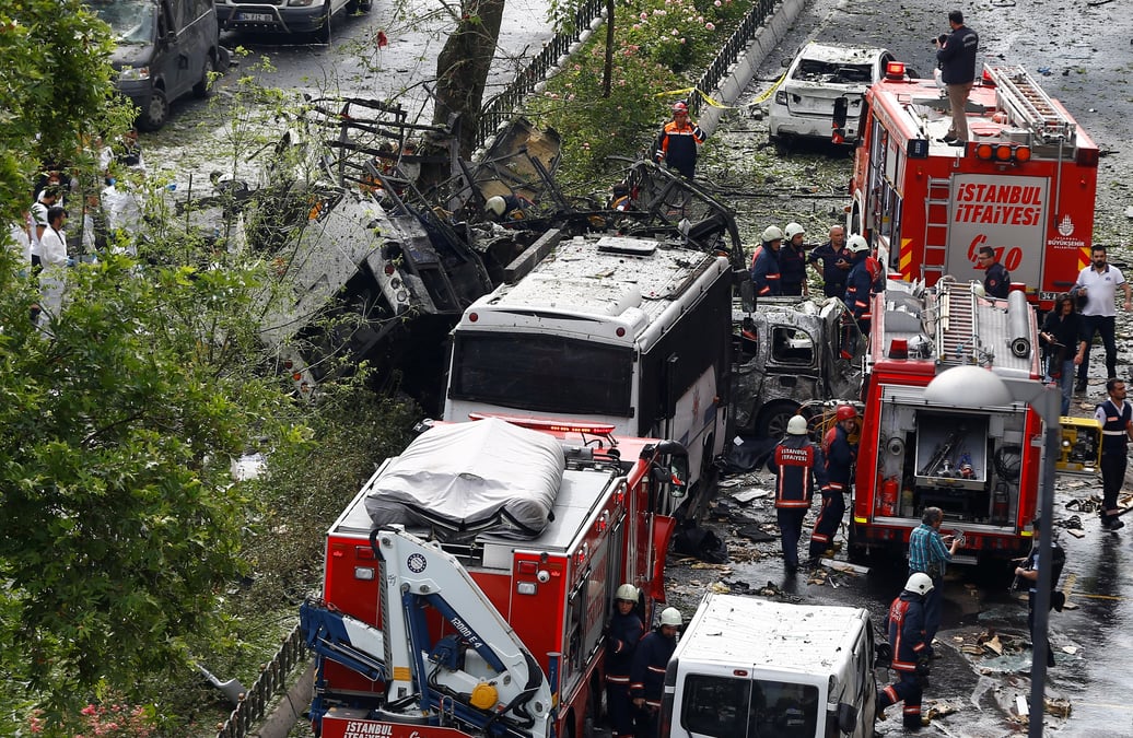 L'attentat d'istanbul revendique par un groupe kurde