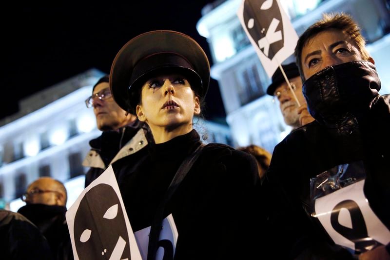 Vote en Espagne d'une loi encadrant le droit de manifester