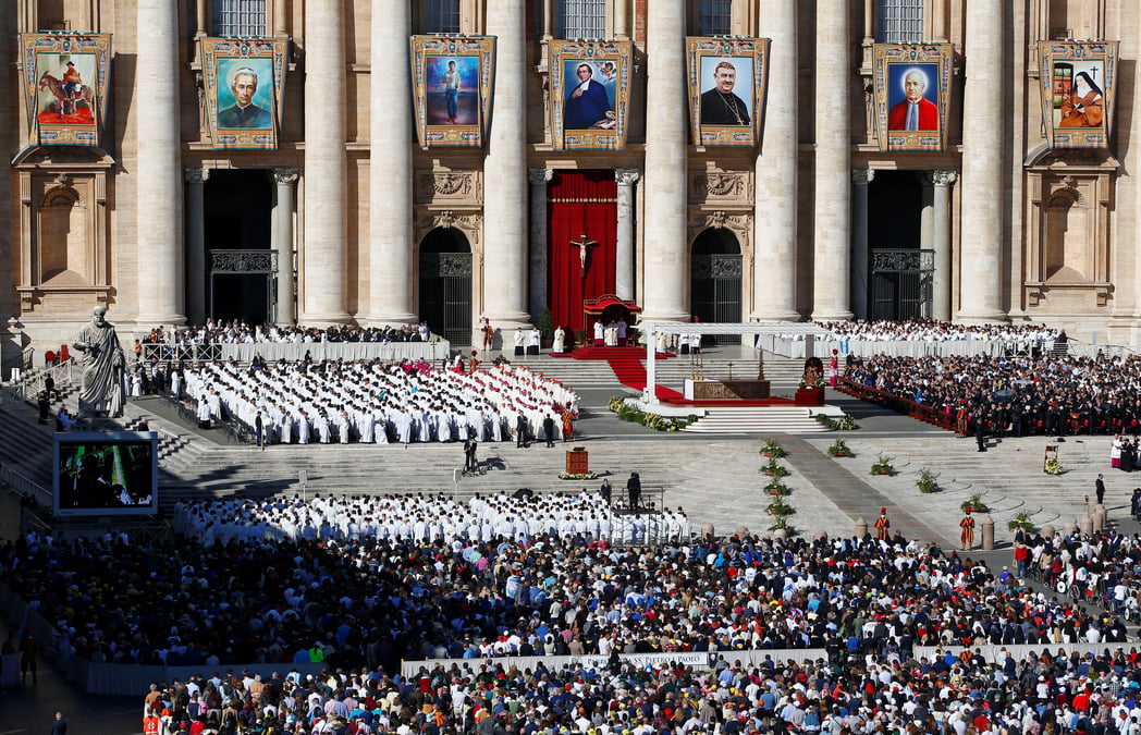 Canonisation de sept personnes dont deux francais