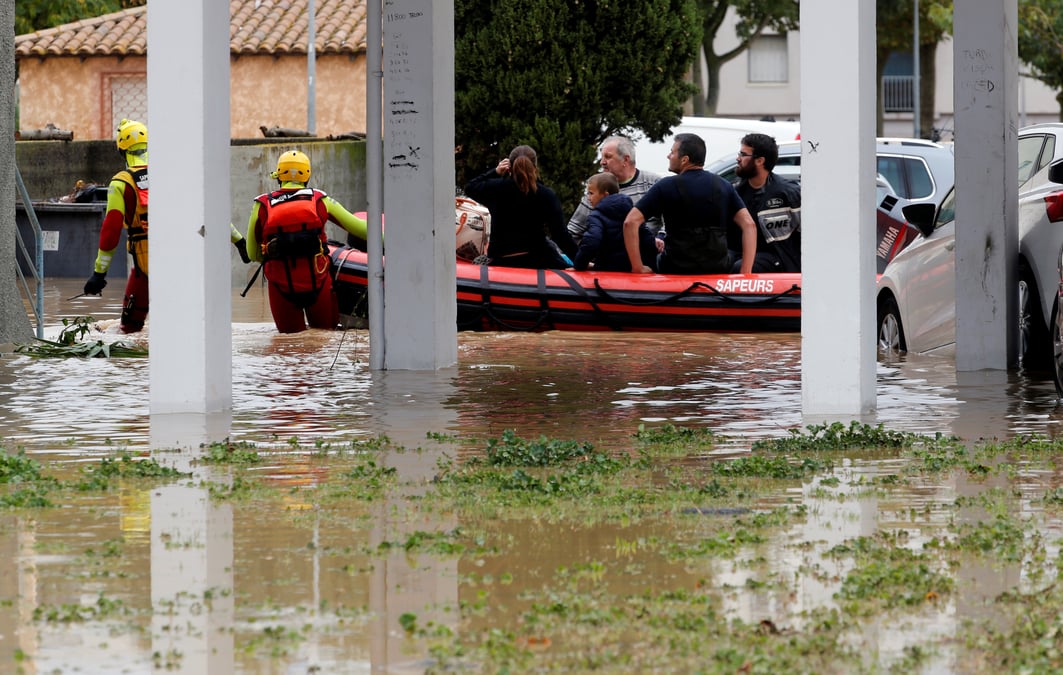 Les pluies font au moins sept morts dans l'aude