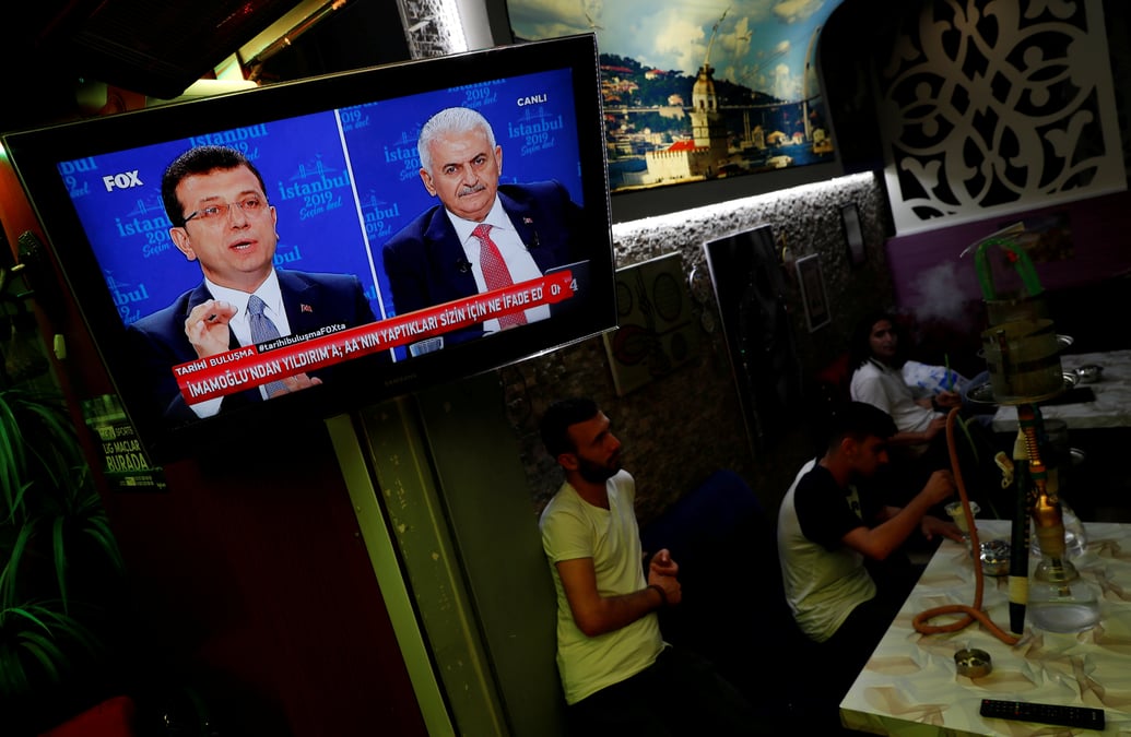 Nouvelle election dimanche a istanbul, l'opposition espere confirmer