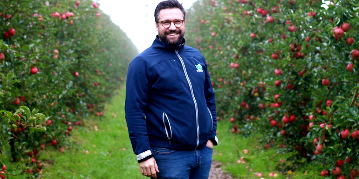 Suite à une reconversion professionnelle, Matthieu Alix a repris Les Fruits de Saint-Rémy (Bellevigne-en-Layon) en 2019 à la suite de son beau-père.