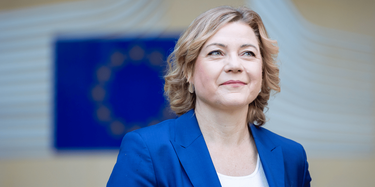 La commissaire européenne à la Souveraineté technologique, Henna Virkkunen.