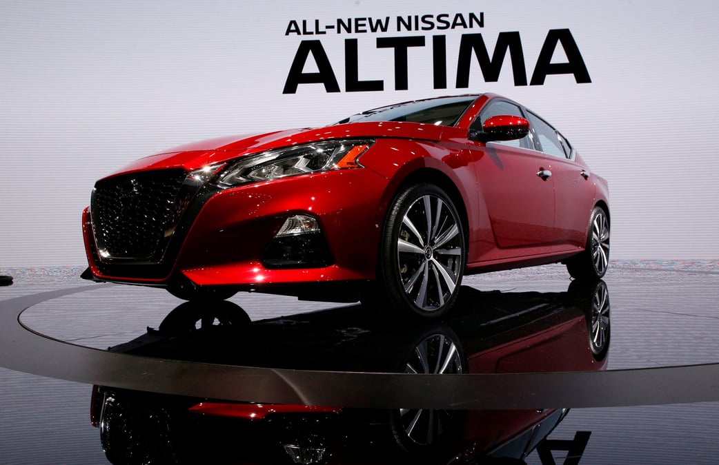 Usa: nissan lance son altima dans un marche des berlines deprime