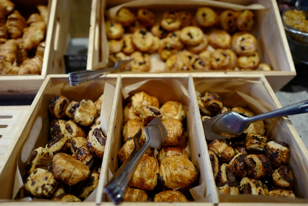 Buffet de viennoiseries