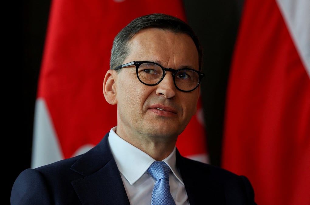 Mateusz Morawiecki, le chef du gouvernement polonais.