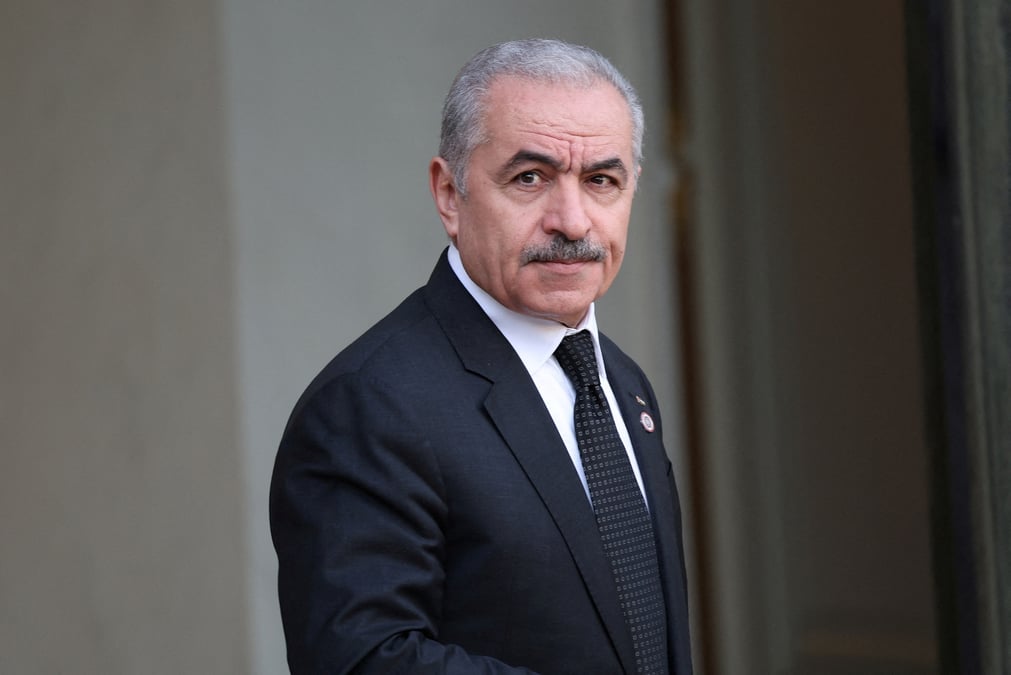 Le premier ministre de l'autorite palestinienne mohammed chtayyeh