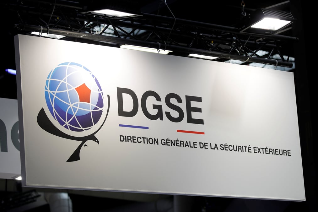 Le logo de la dgse au salon vivatech a paris