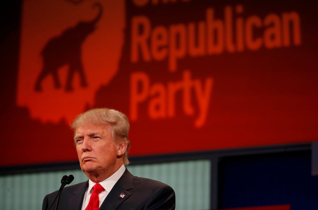 Donald trump persona non grata d'un forum conservateur a atlanta