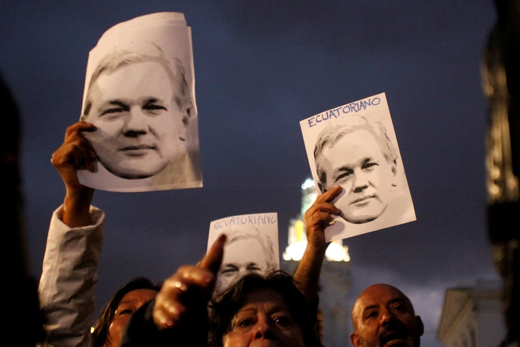Wikileaks: l'equateur nie etre sur le point d'expulser assange