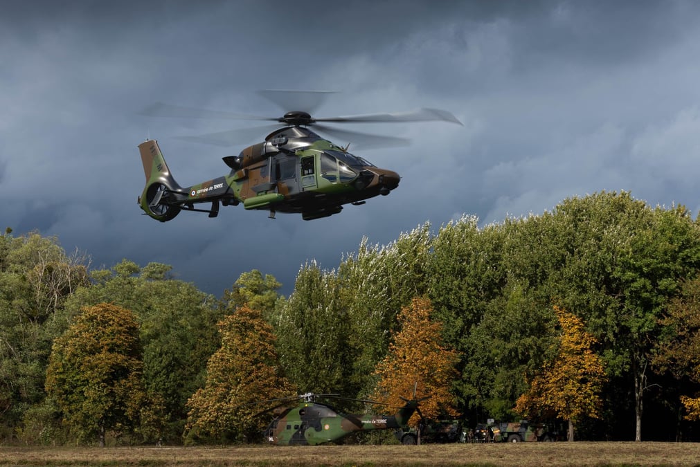 Hélicoptère interarmées léger Airbus Helicopters Guépard ministère des armées
