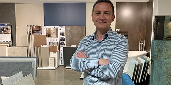 Sébastien Colombier, dirigeant de la PME héraultaise As de Carreaux