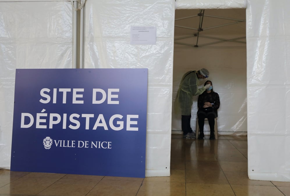 Coronavirus: pres de 27.000 cas de contamination en 24 heures en france