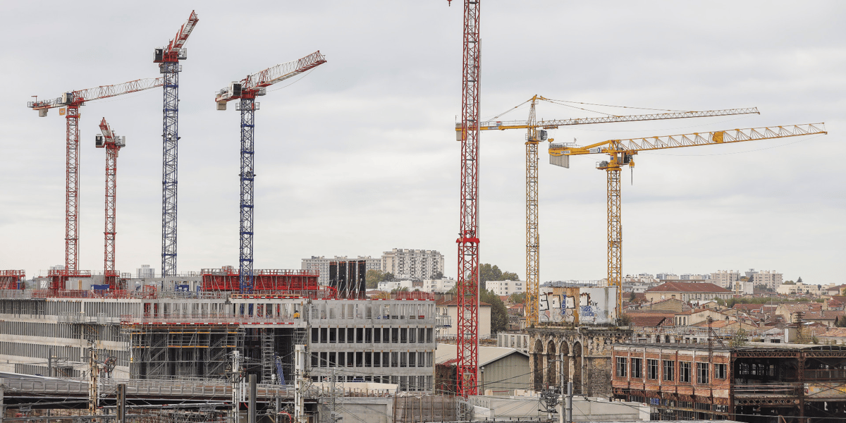 Grues Bordeaux Euratlantique
