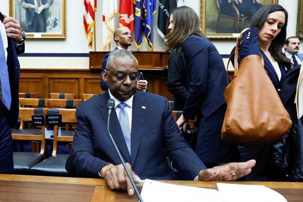 Le ministre americain de la defense, lloyd austin, temoigne devant la commission des forces armees de la chambre des representants, au capitole