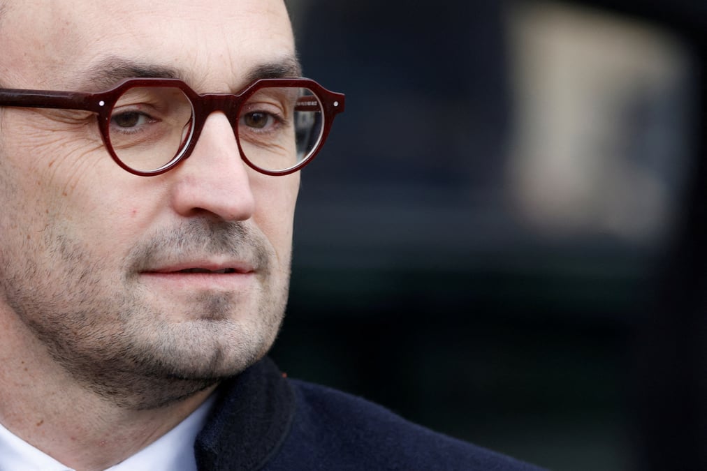 Le ministre des comptes publics, thomas cazenave