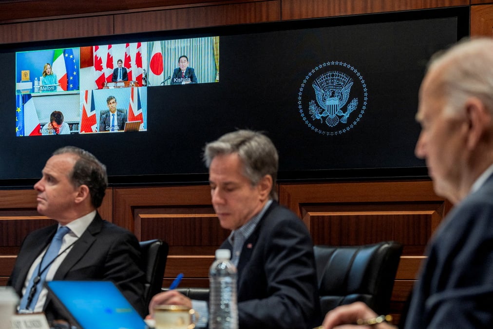 Réunis à Capri en Italie pendant trois jours, le G7 comprend les Etats-Unis, le Japon, le Canada, la France, l'Allemagne, le Canada et l'Italie, qui préside cette année le groupe.