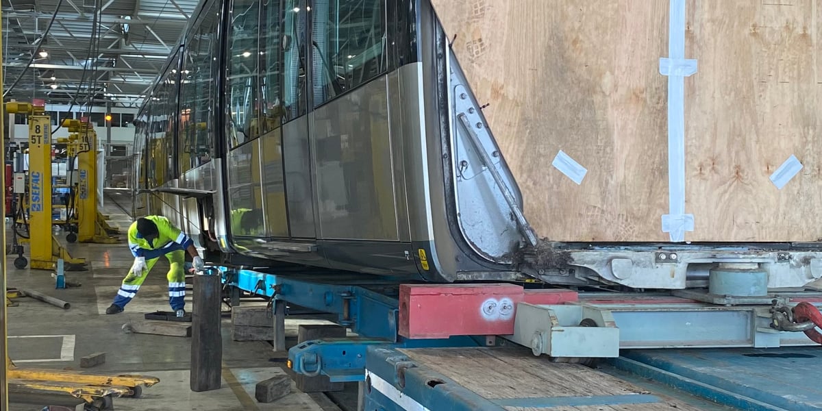 Ce chantier de rénovation du tram bordelais, qui doit durer jusqu'en 2029, va représenter 15% de l’activité des ateliers d’ACC M.