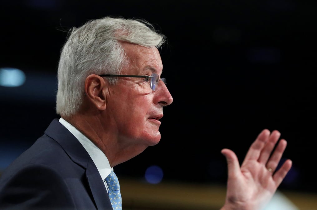 Michel Barnier est le négociateur en chef de la Commission chargé de la conduite des négociations avec le Royaume-Uni