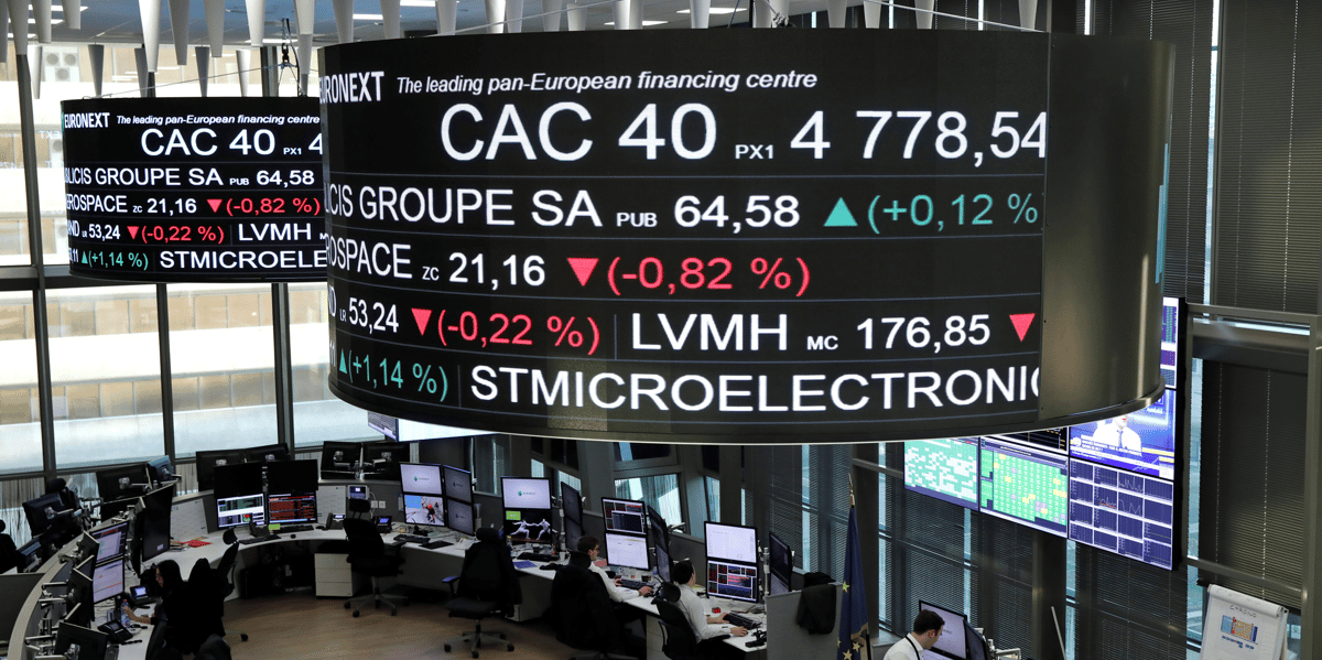 Le CAC 40 a baissé de 1,99% ce jeudi.