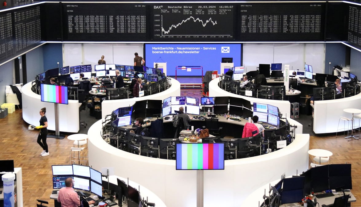 L'indice allemand des prix des actions dax est presente a la bourse de francfort