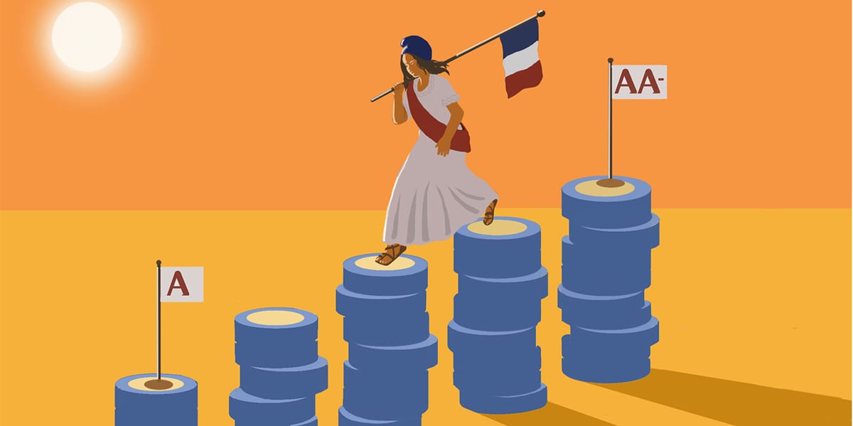 La chute du gouvernement Bayrou pourrait entraîner une dégradation de la note française par l'agence Fitch.