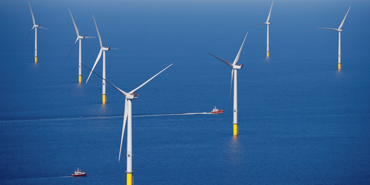 britain windfarm, parc éolien offshore, Walney Extension, Orsted, Blackpool