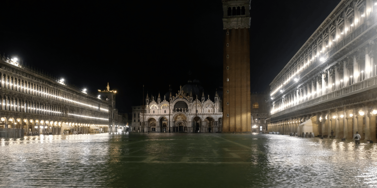 Fortes pluies en italie, venise sous les eaux