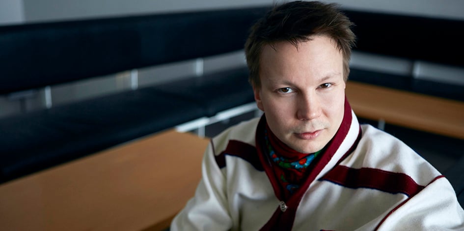 Niillas Holmberg, poète finlandais
