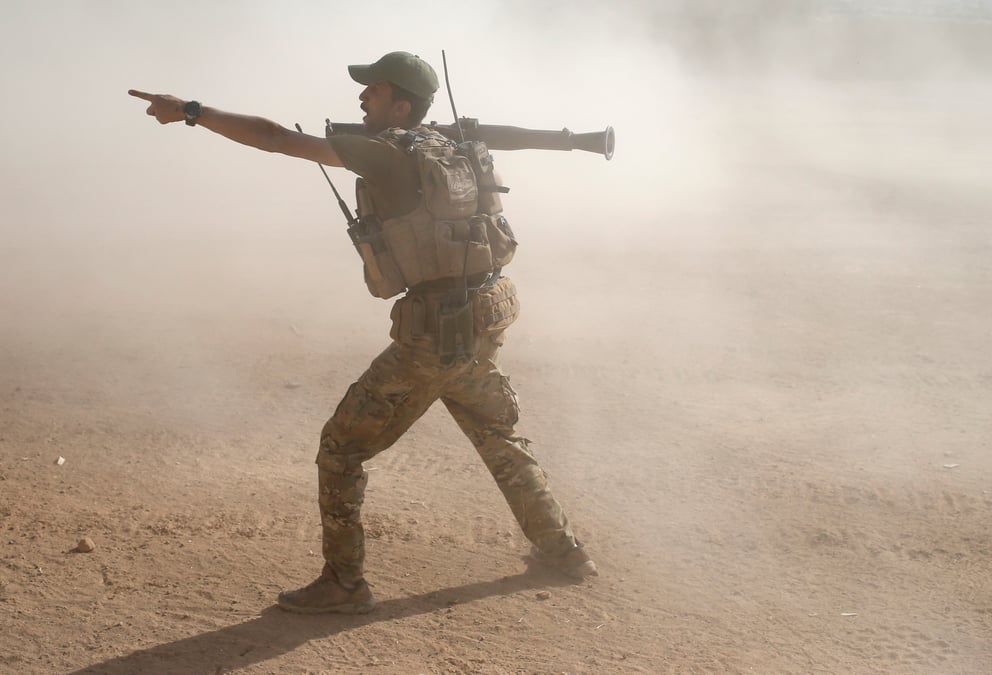 Les forces irakiennes approchent mossoul par le sud