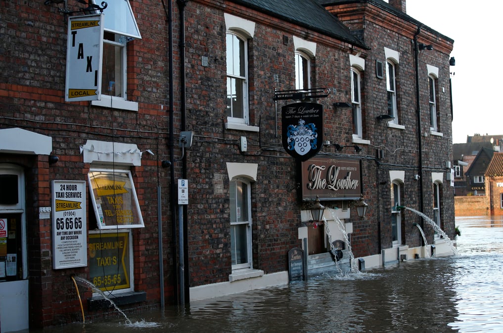 Les inondations en angleterre seront parmi les plus couteuses pour les assureurs