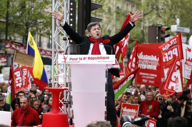 Les communistes avec melenchon en 2017