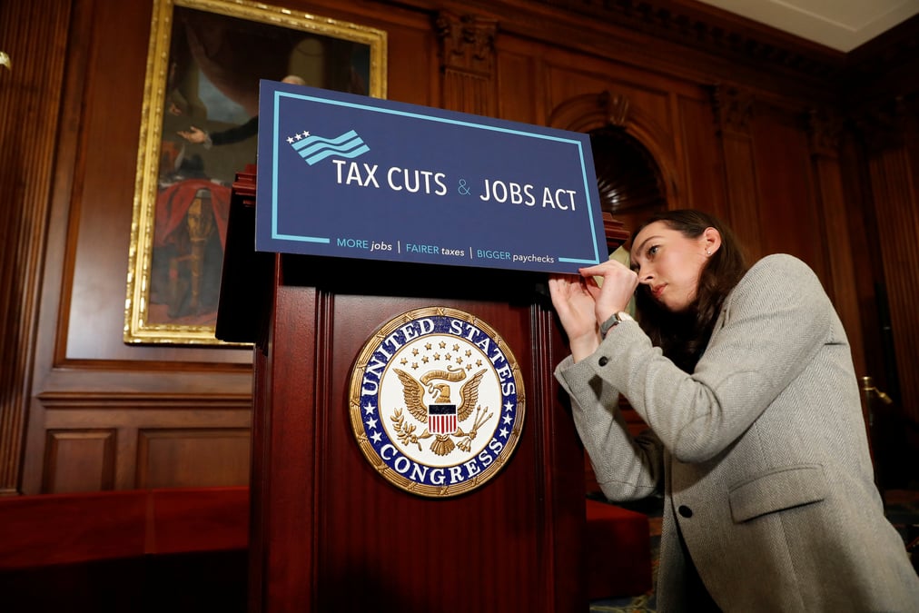 La reforme fiscale de trump franchit une premiere etape au congres