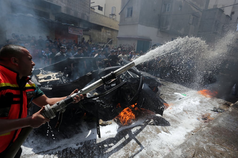 Un chef du hamas tue a gaza, premiere "elimination ciblee" depuis 2014