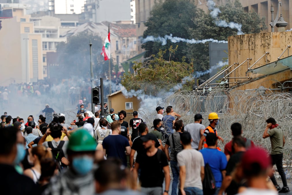 Incidents a beyrouth avant la manifestation de samedi