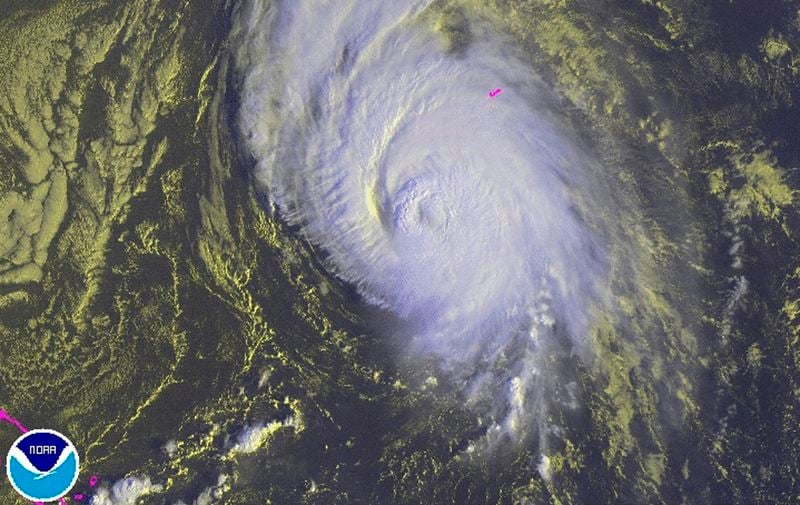 L'ouragan Gonzalo passe sur les Bermudes