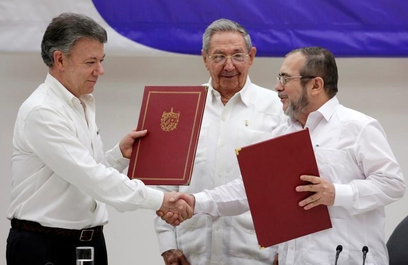 Accord en vue de la demobilisation des farc en colombie