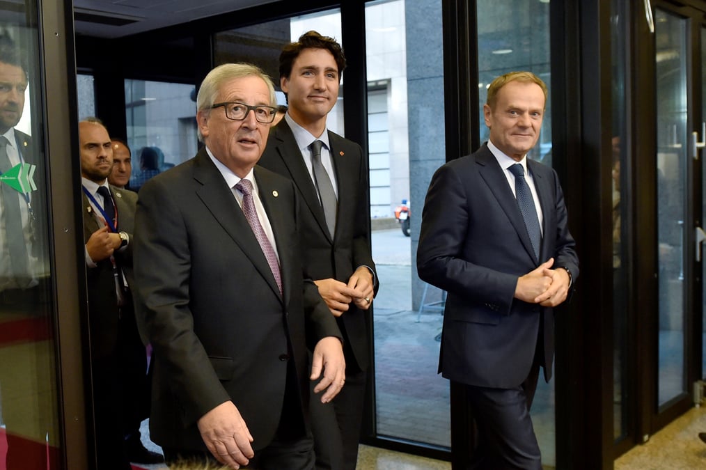 Le traite de libre-echange ceta a ete signe