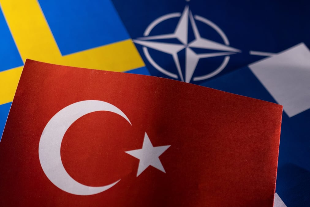 Otan: rencontre entre turquie, finlande et suede pour discuter des preoccupations d'ankara