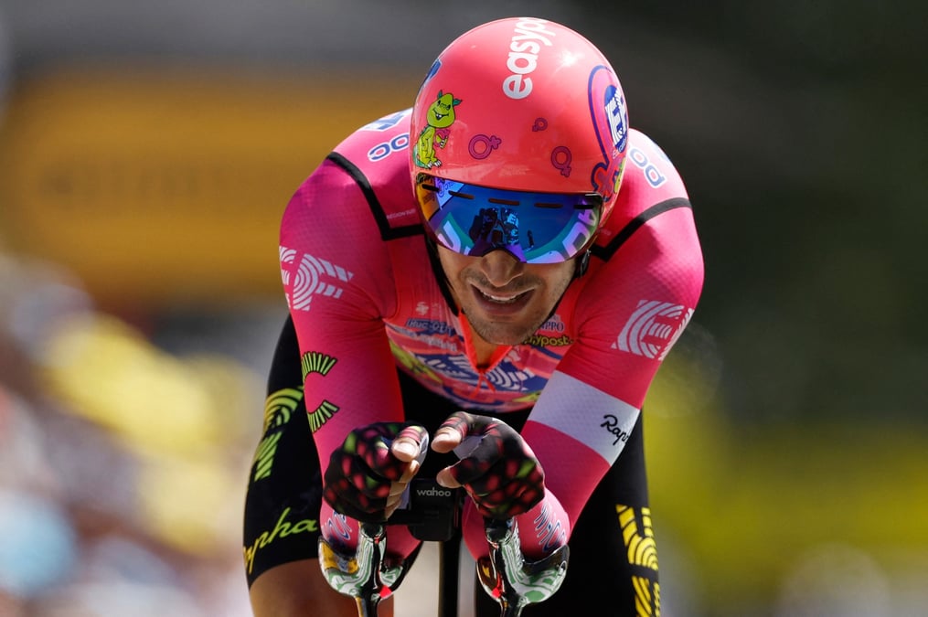 Le coureur cycliste alberto bettiol