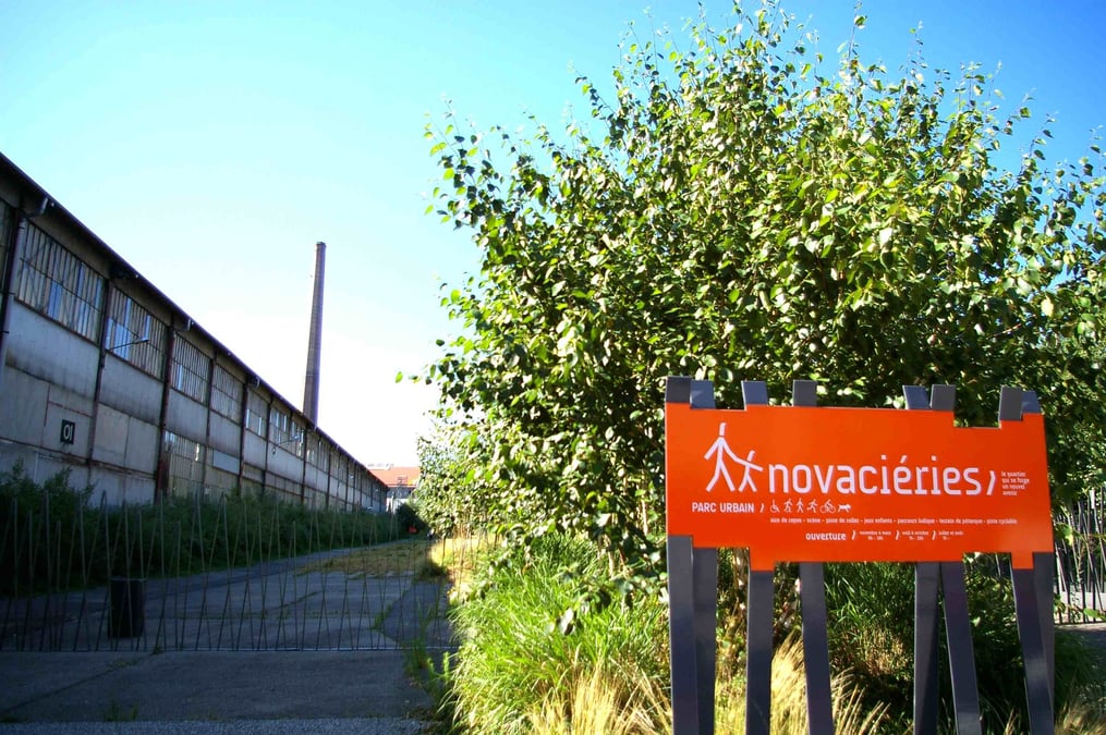 Novacieries à Saint-Chamond fait partie des ecoquartiers labelisés.