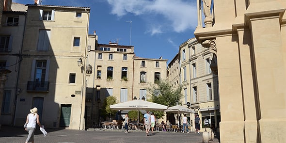 Montpellier, quartier ancien de l'Ecusson