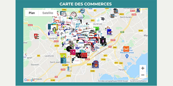 La plateforme en ligne "Je soutiens mes commerçants" à Montpellier a été créée en novembre 2020.
